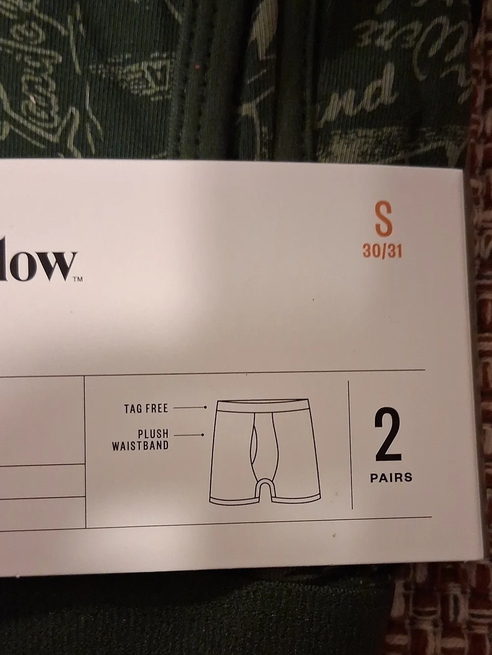 Goodfellow & CO Mens Soft Trunks 2 Pairs Small 30/31 New With Tags